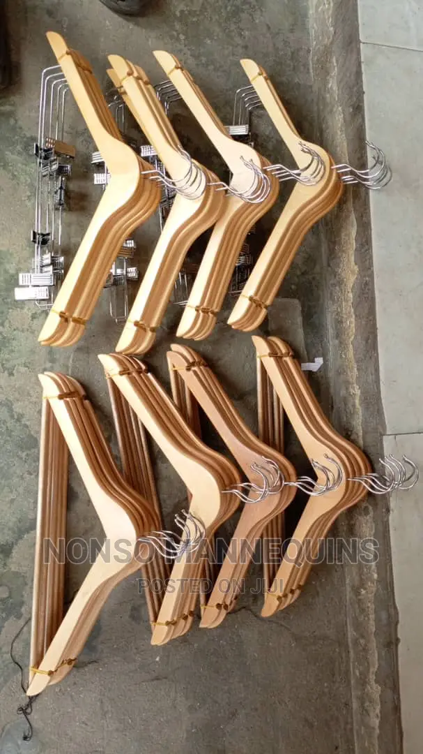 Wooden Clip Hangers Packs