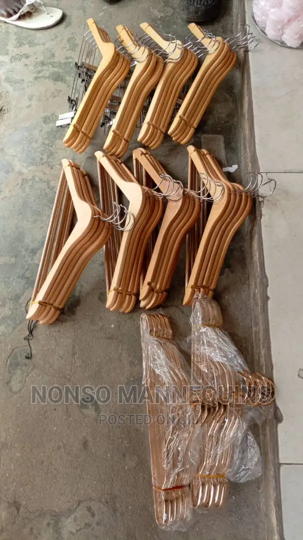 Wooden Clip Hangers Packs