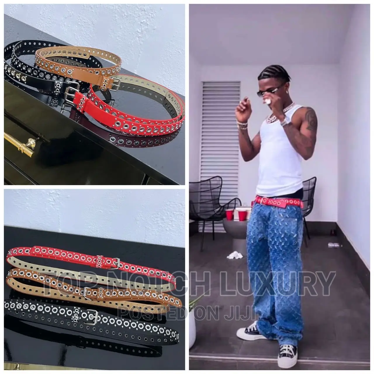 High Quality Designer Men Women Belt