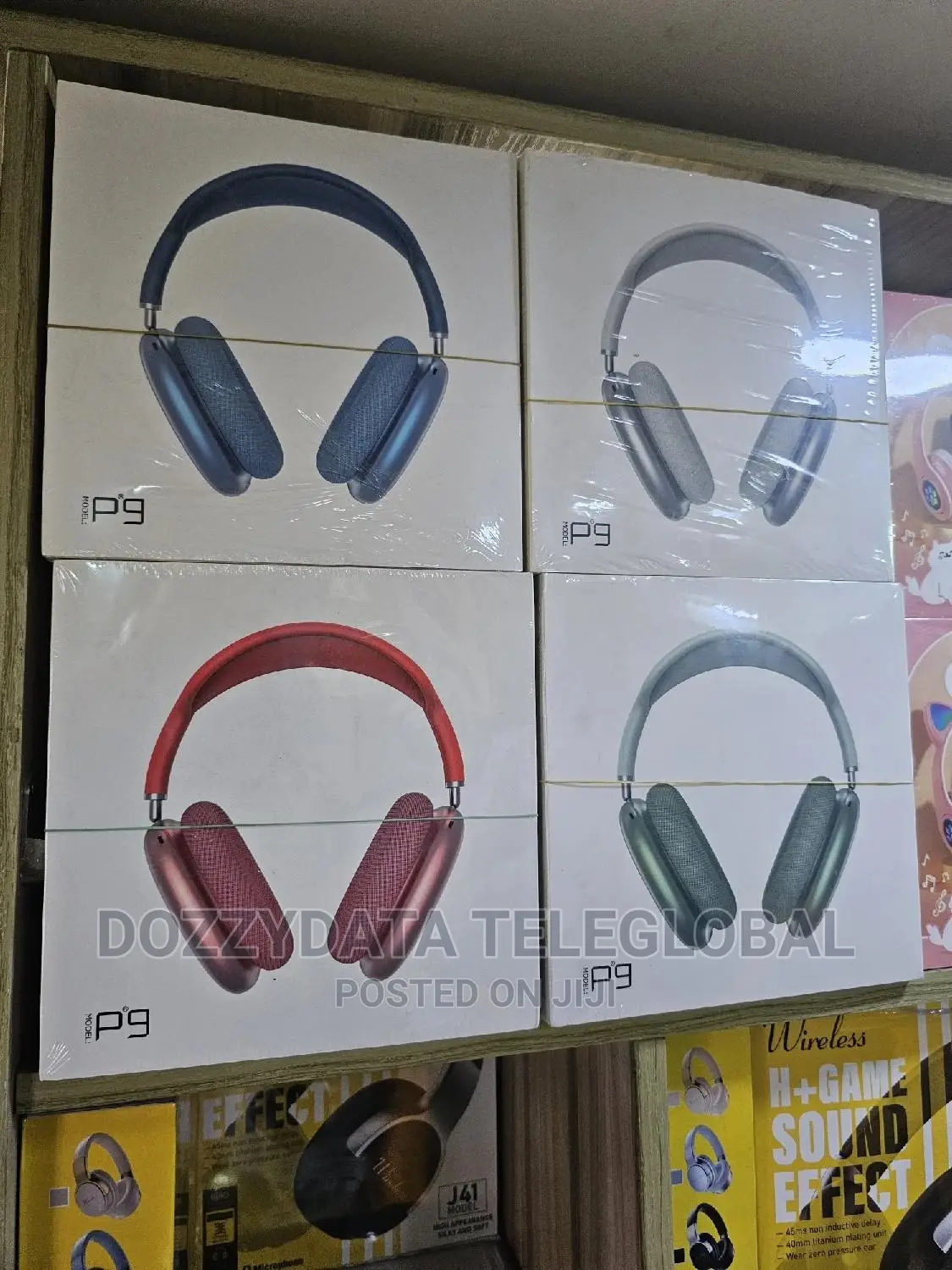 Generic P9 Wireless Headset Bluetooth Sport Earphone Bass