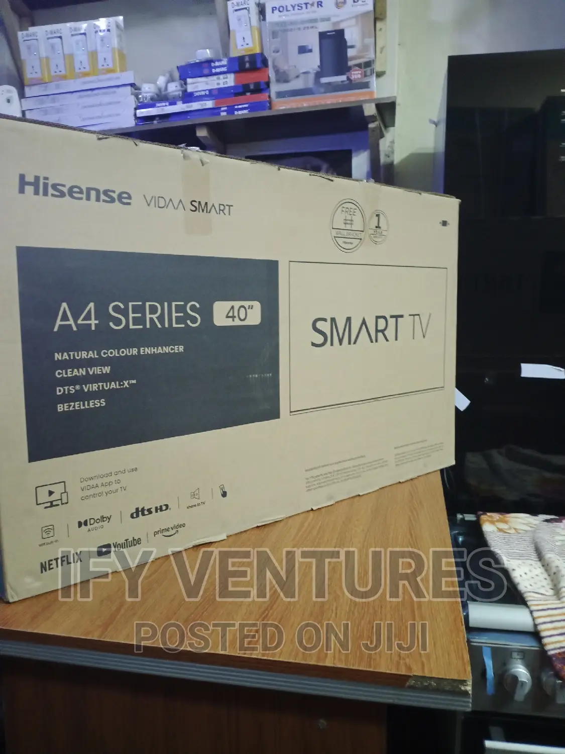 40" Hisense Smart A4 Series, Full HD Television
