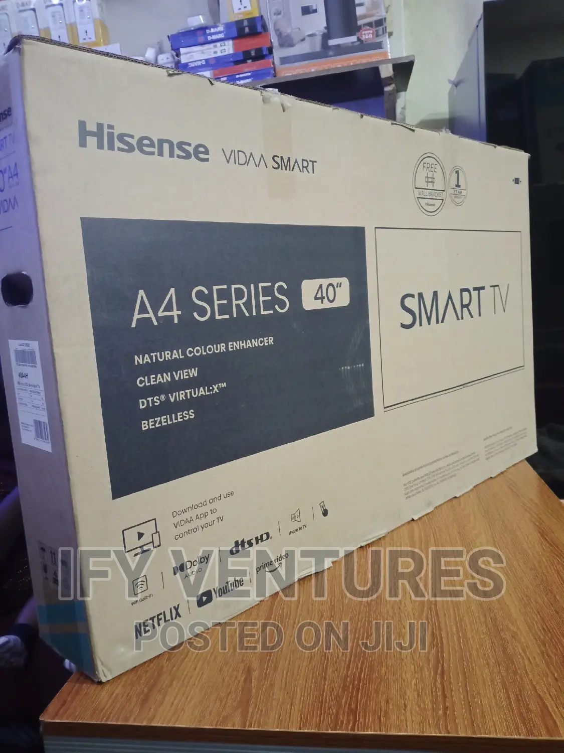 40" Hisense Smart A4 Series, Full HD Television