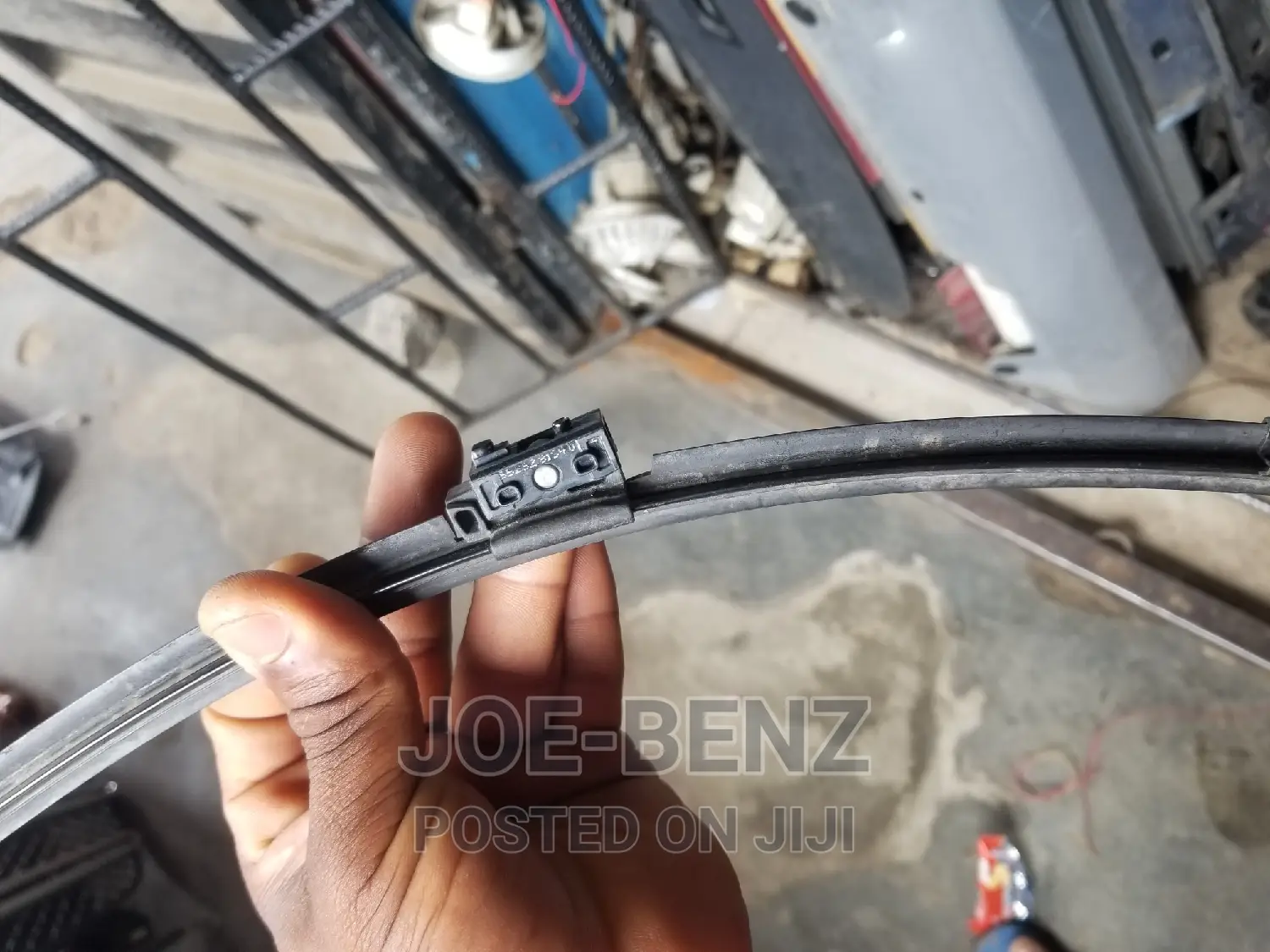C300 Engine Cover and Wiper Blade