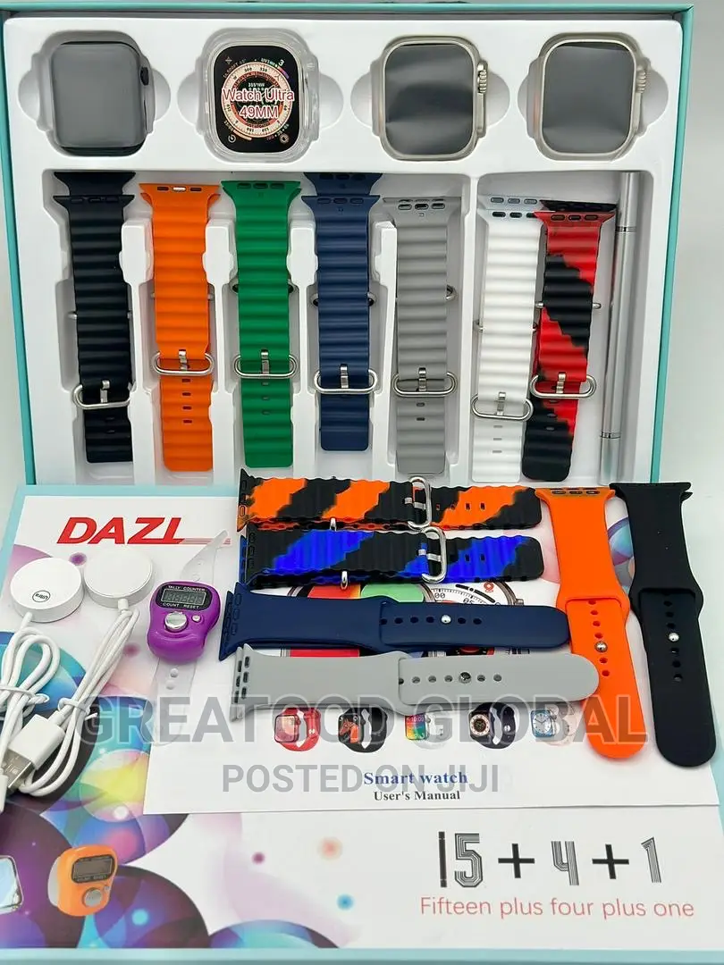 DAZL X50 Ultra Smartwatch 15+4+1