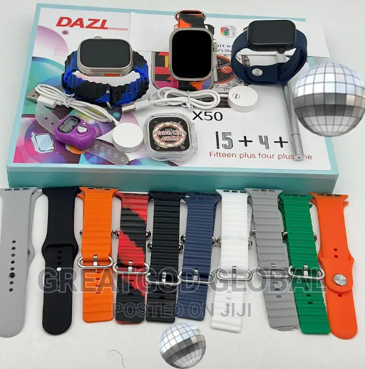 DAZL X50 Ultra Smartwatch 15+4+1