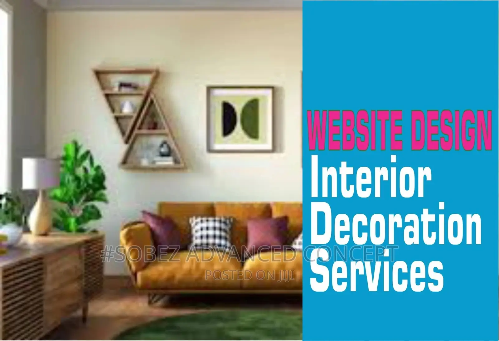 Website Designed for Interior Decorators
