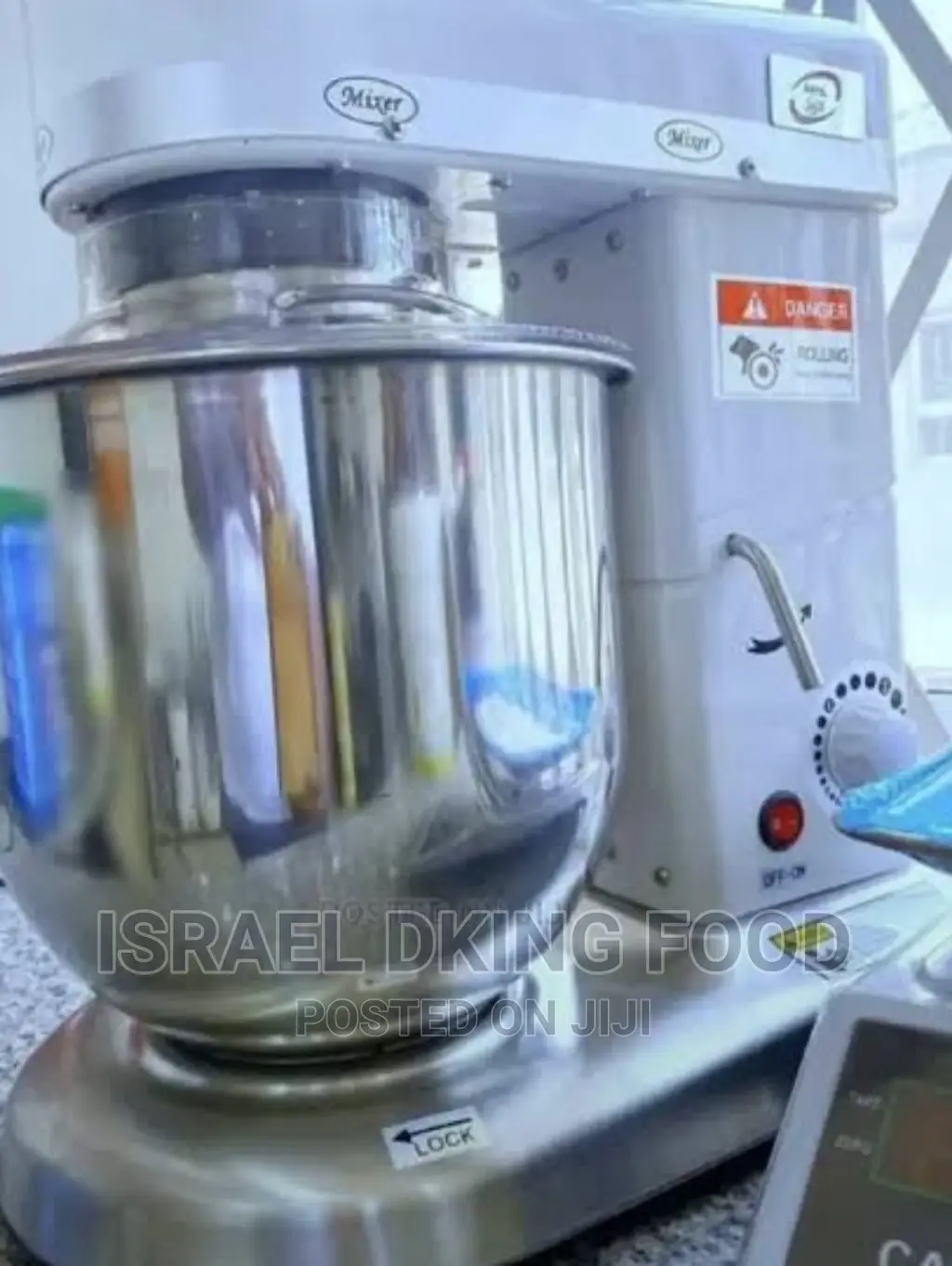 10 Litre Stainless Electric Industrial Table Top Cake Mixer