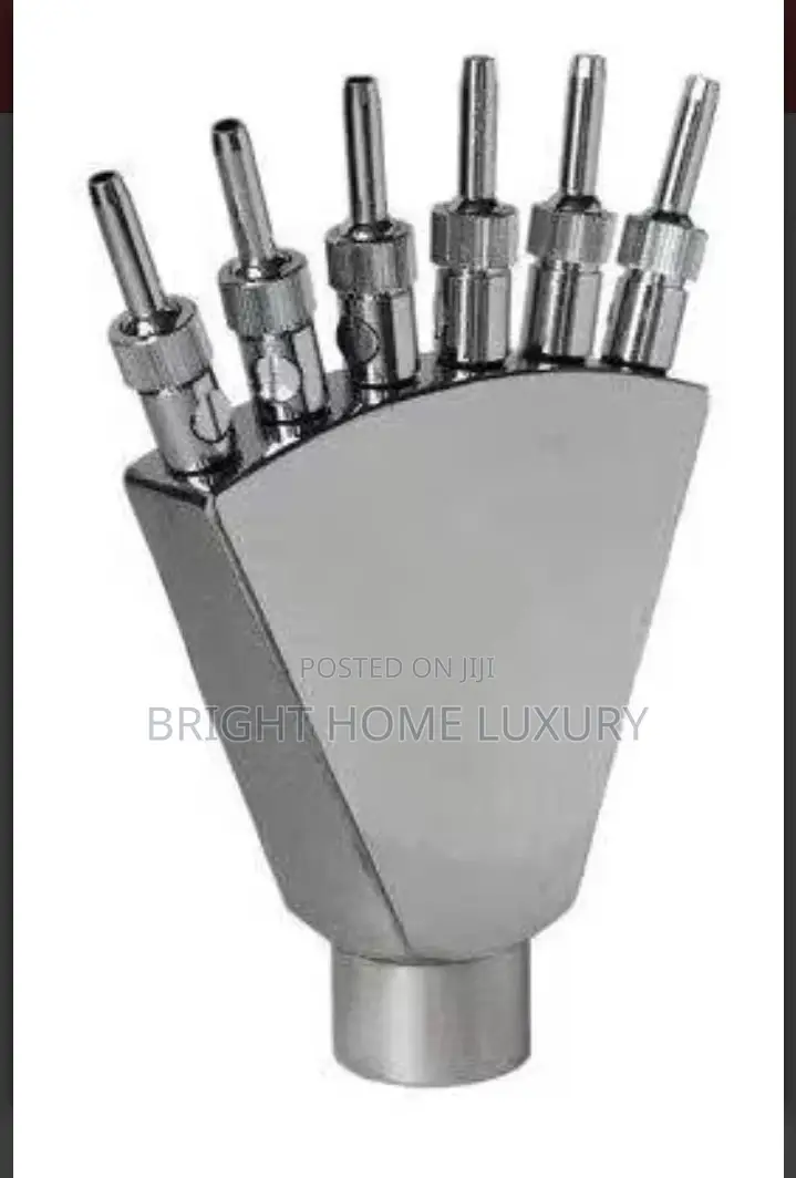 1 Inch Finger Fountain Nozzle Water Spray Head Stainless