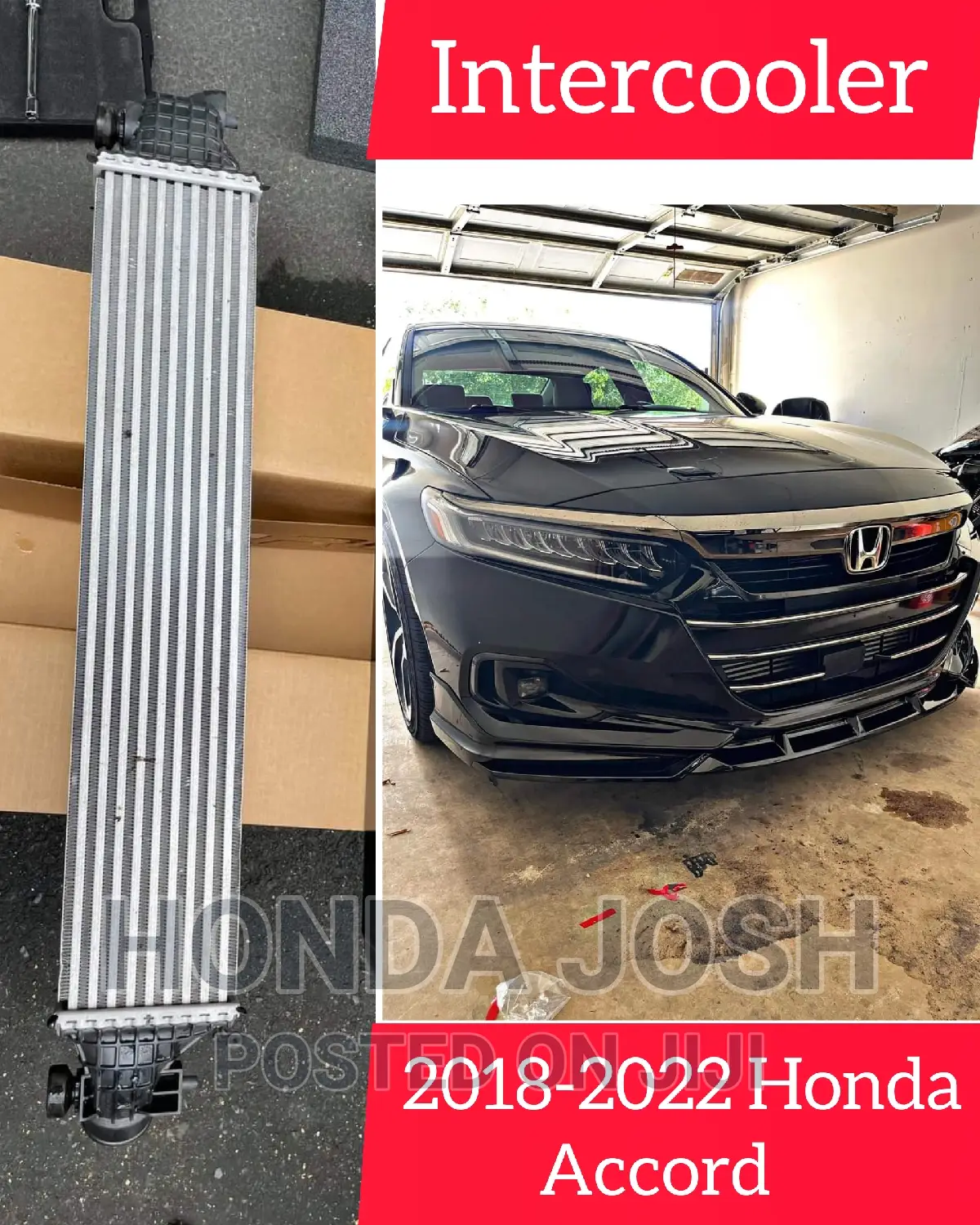 Turbo Cooler/ Air Shutter 2018/2020 Honda Accord