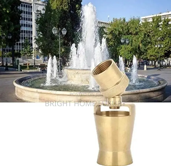 1 Inch Adjustable Ice Tower Fountain Nozzle/Cascade Jets