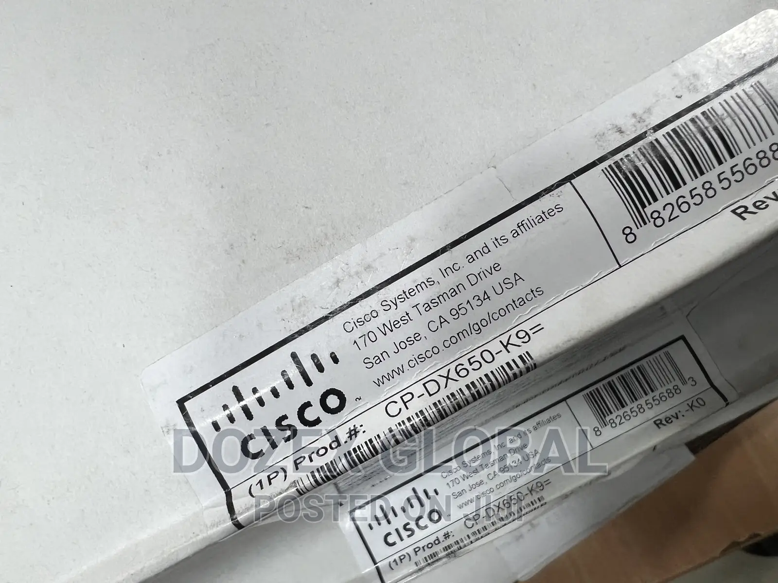 Cisco Video Ip Phone Cp-Dx650-