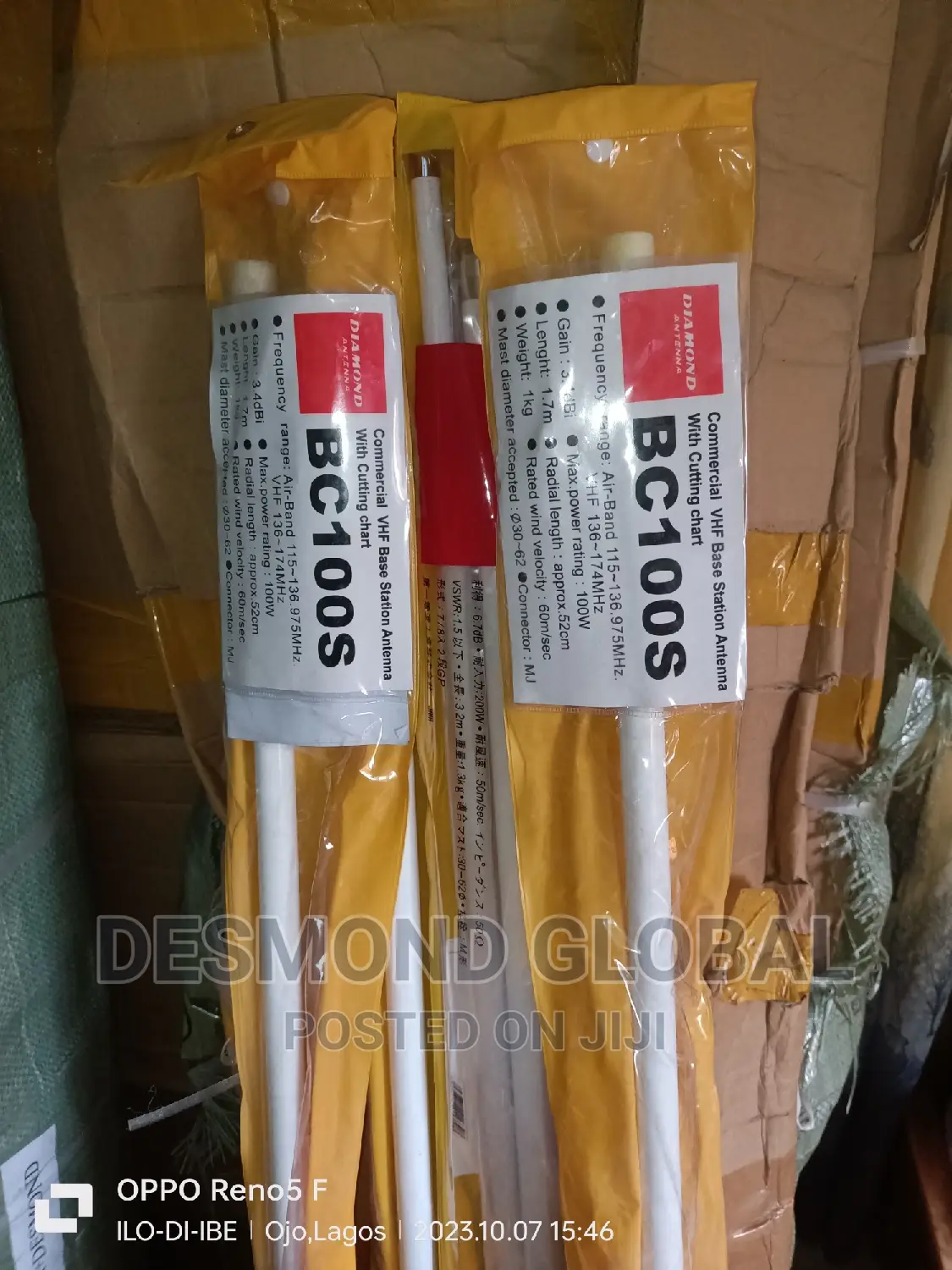 Diamond VHF Air Band Base Antenna