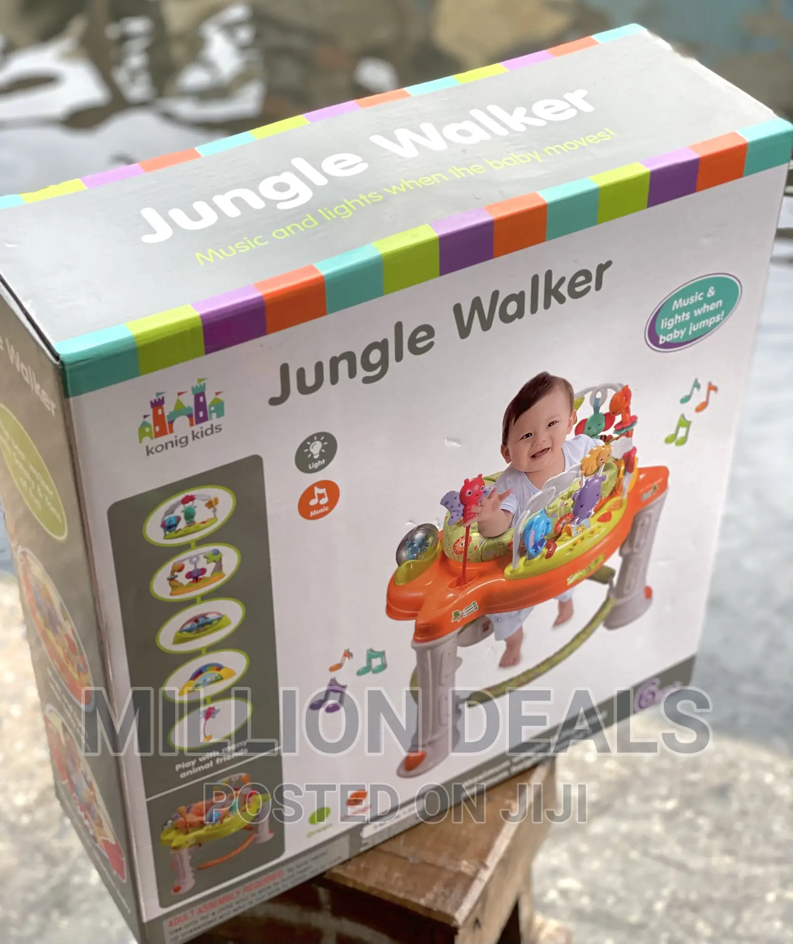 Classic Unique Kiddies Jungle Walker