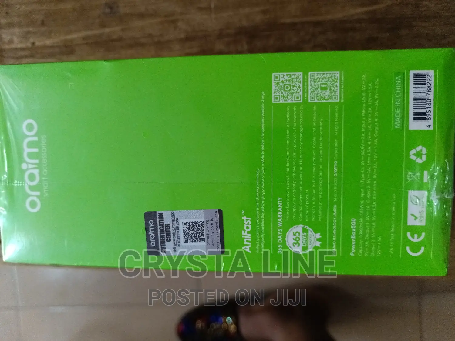 50,000 Oraimo Power Bank