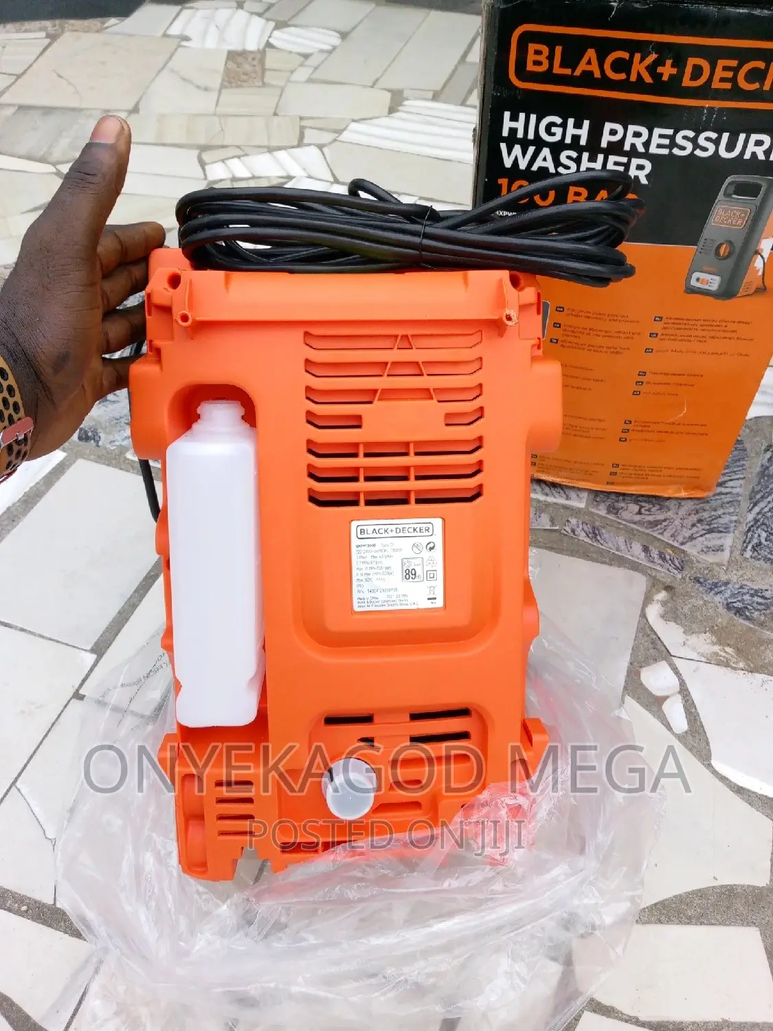 Black Decker Electric High Pressure Washer