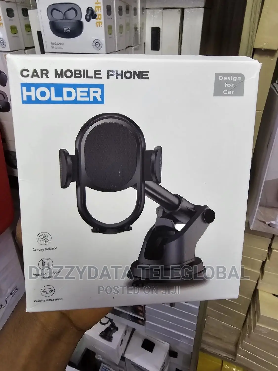 Car Phone Holder Dashboard /Screen Mount Stand for Phones