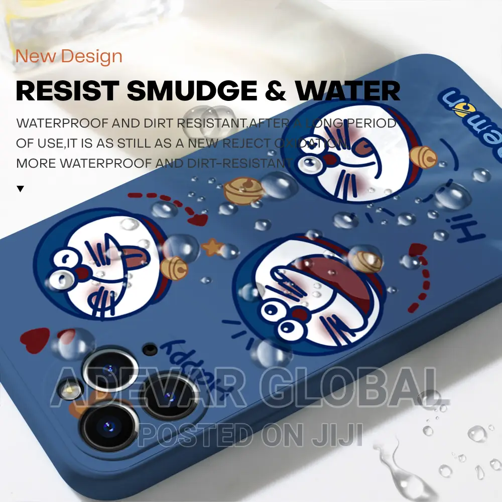 Tecno Pop 4 Case Doraemon Silicone Phone Cover Pouch