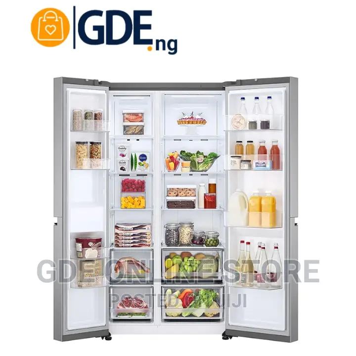 LG GC-B257SLWL 655L Side by Side Refrigerator
