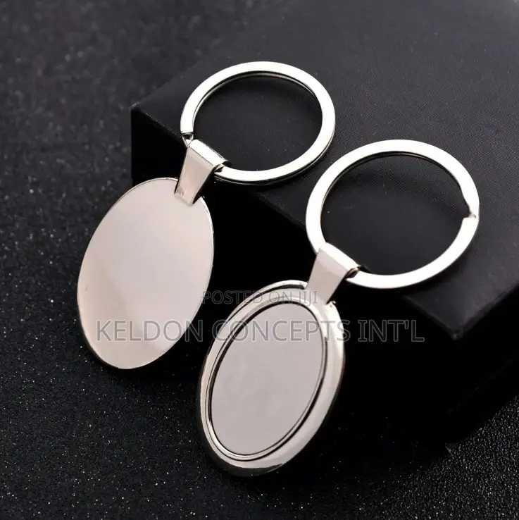 Stainless Steel Metal Blank Keychain