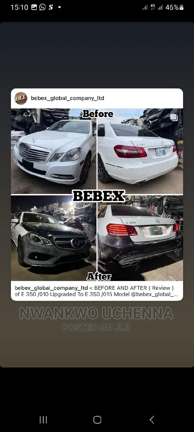 Upgraded E350 2010 to 2015