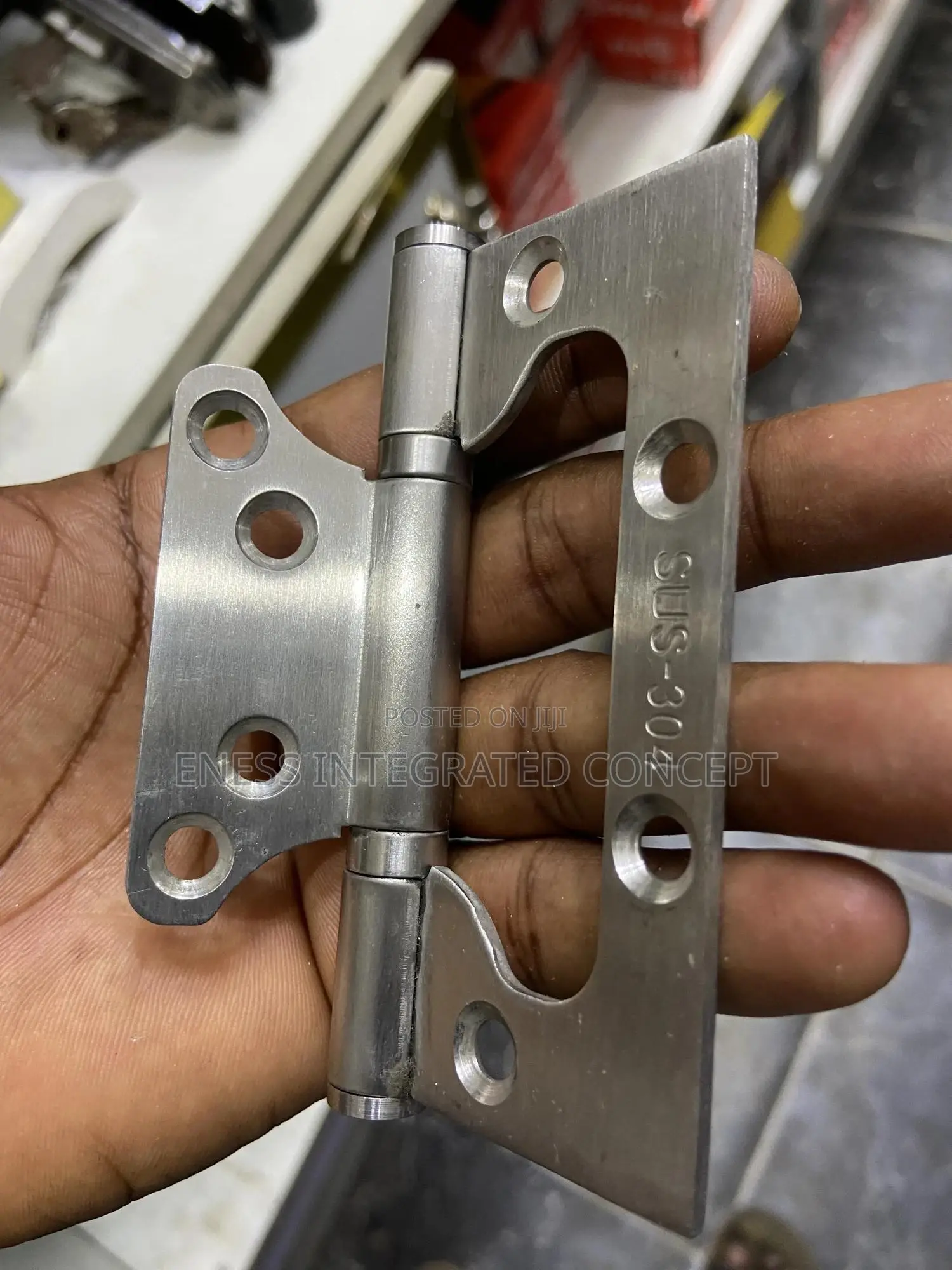 304 Grade Pure Antirust Stainless Flush Door Hinges
