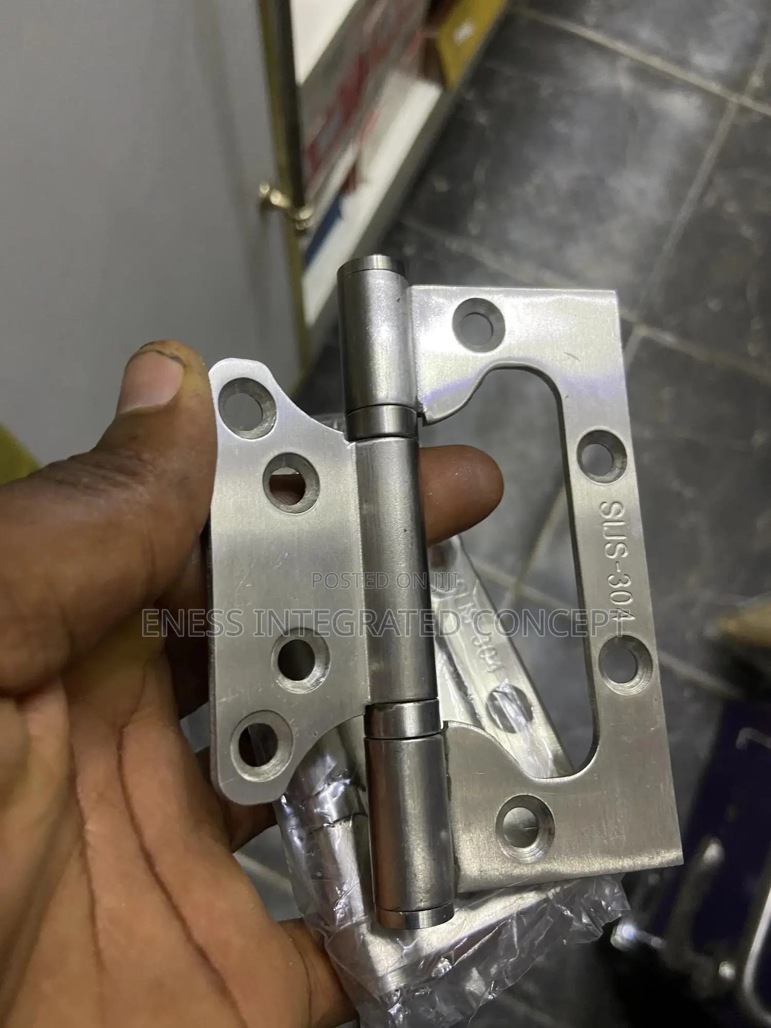 304 Grade Pure Antirust Stainless Flush Door Hinges