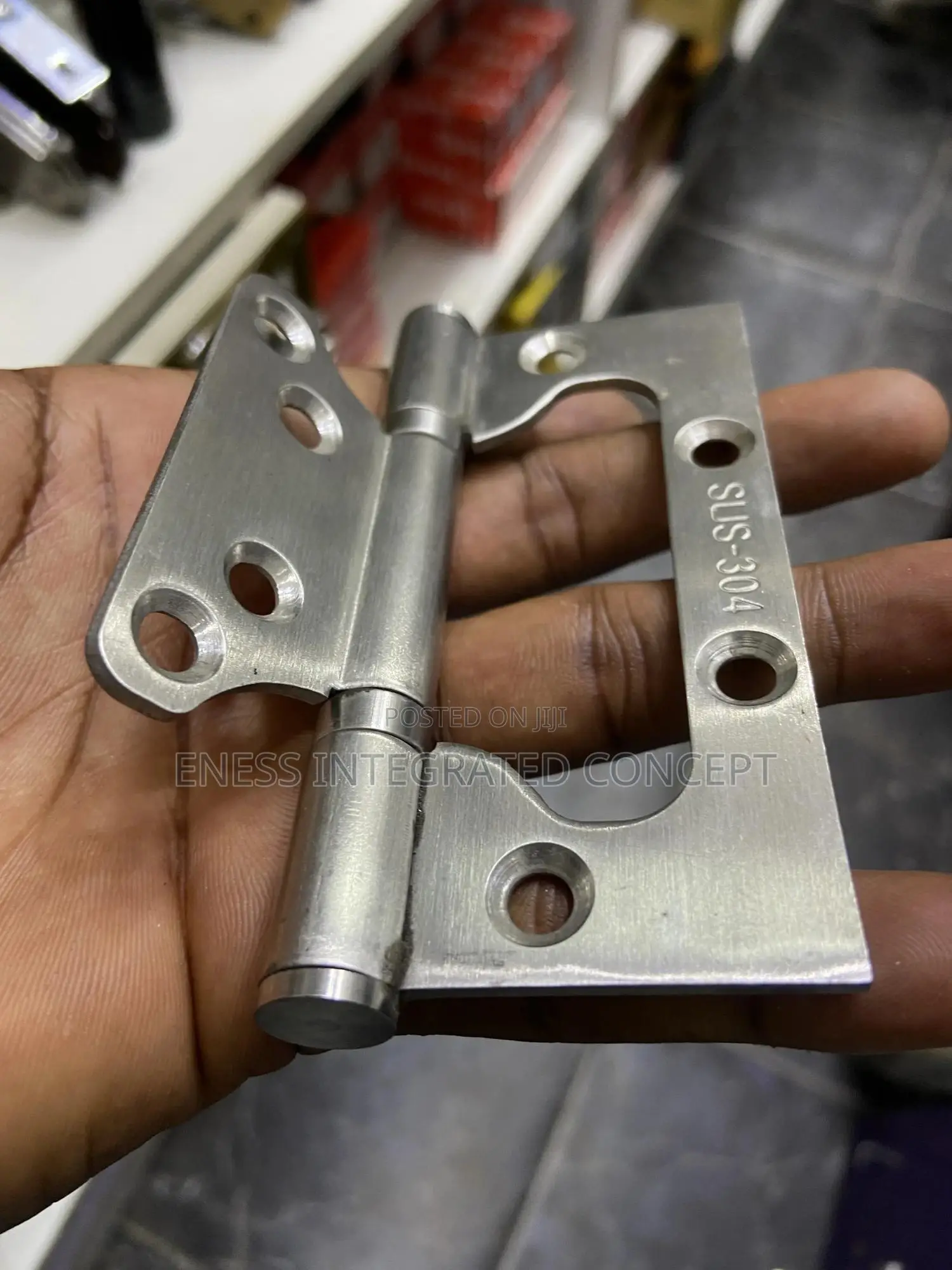 304 Grade Pure Antirust Stainless Flush Door Hinges