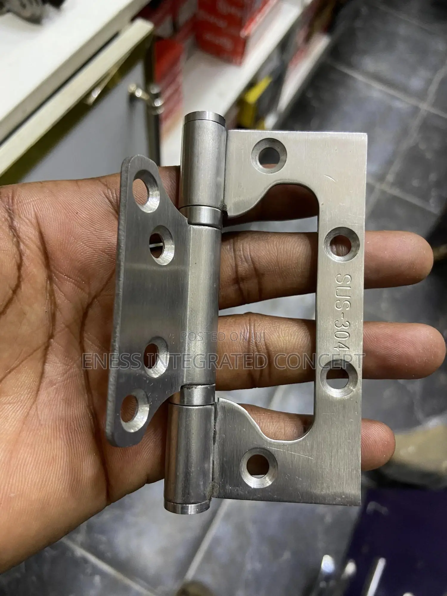 304 Grade Pure Antirust Stainless Flush Door Hinges