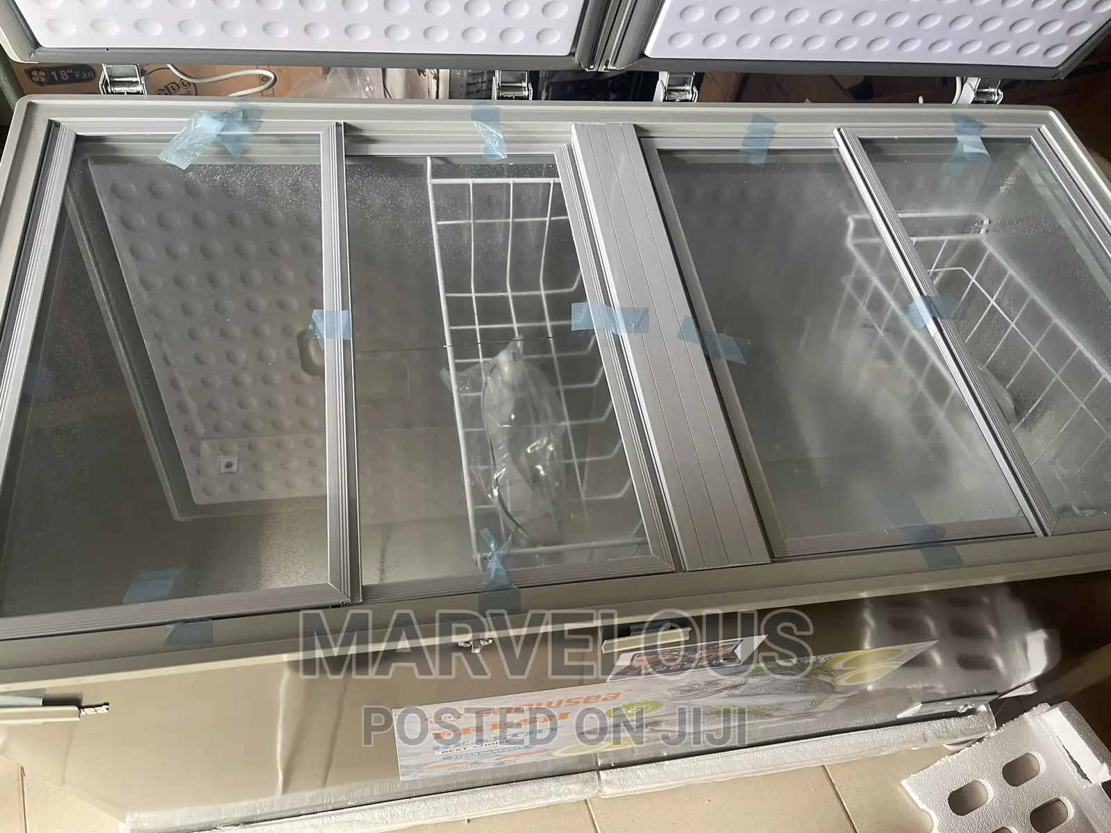 Snowsea Big Doble Door Chilling Chest Freezer With Warranty