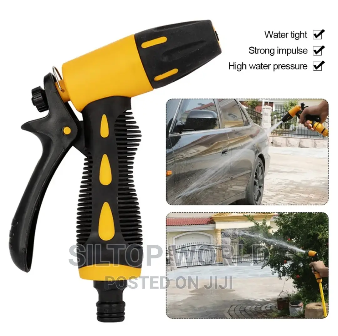 High-Pressure Water Gun Car Washing Nozzle With 10m Hoses