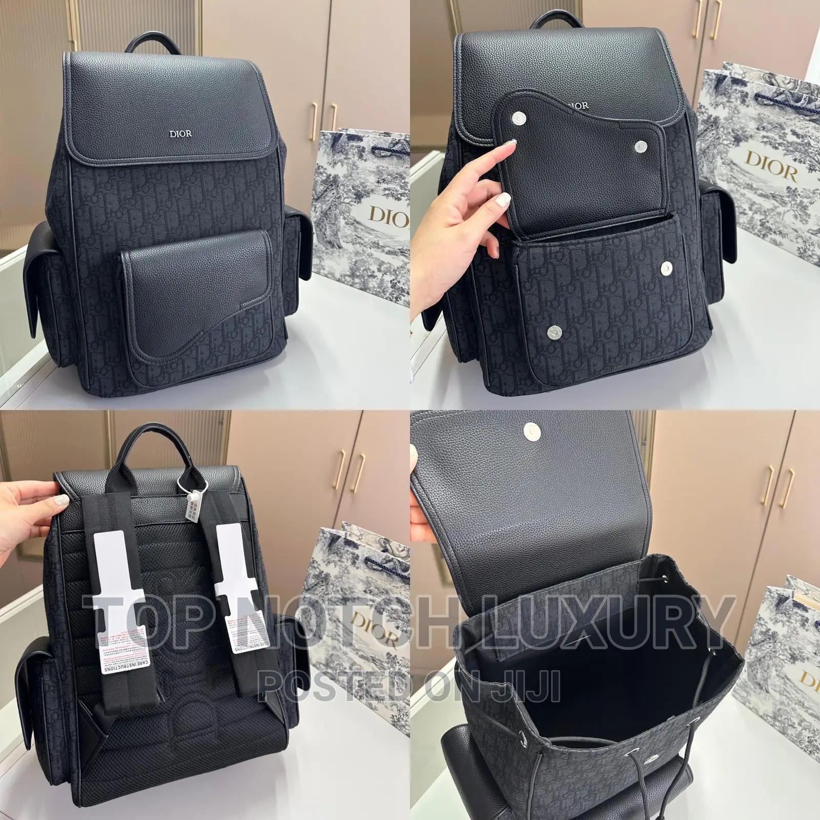 ORIGINAL LEATHER Christian Dior LUXURY Backpack
