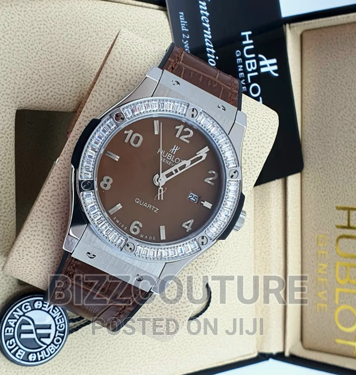 Original HUBLOT Rubber Strap Watch Available in Store