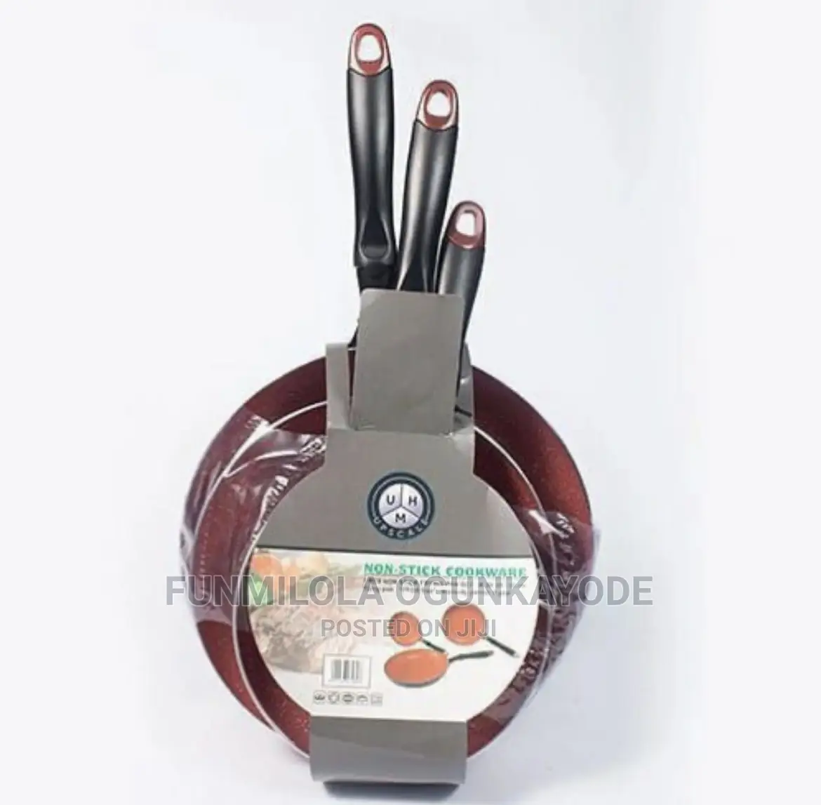 3 In 1 Non-stick Frying Pan Set