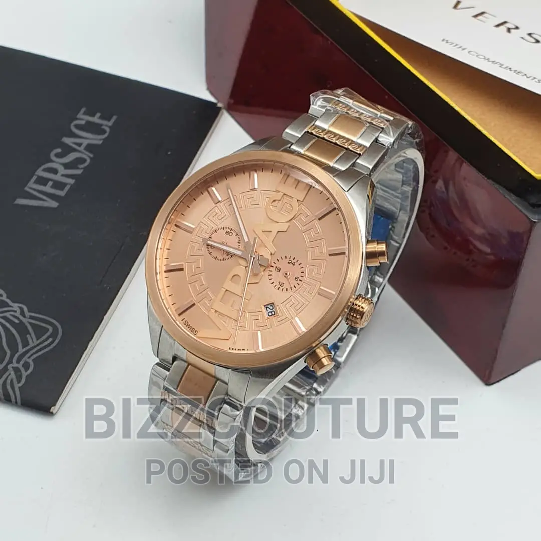 Original VERSACE Gold Stainless Steel Available in Store