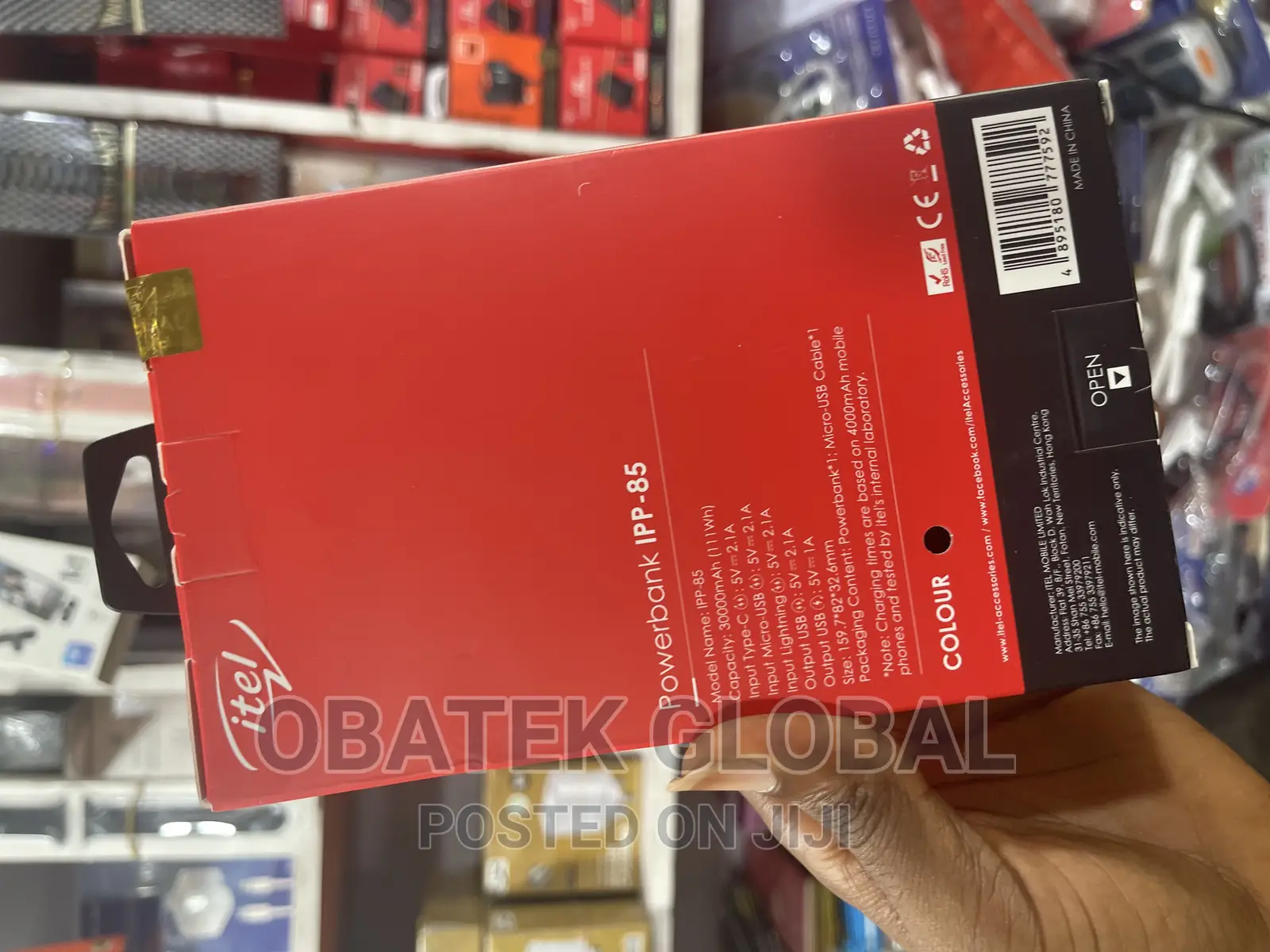 Itel 30000mah Powerbank