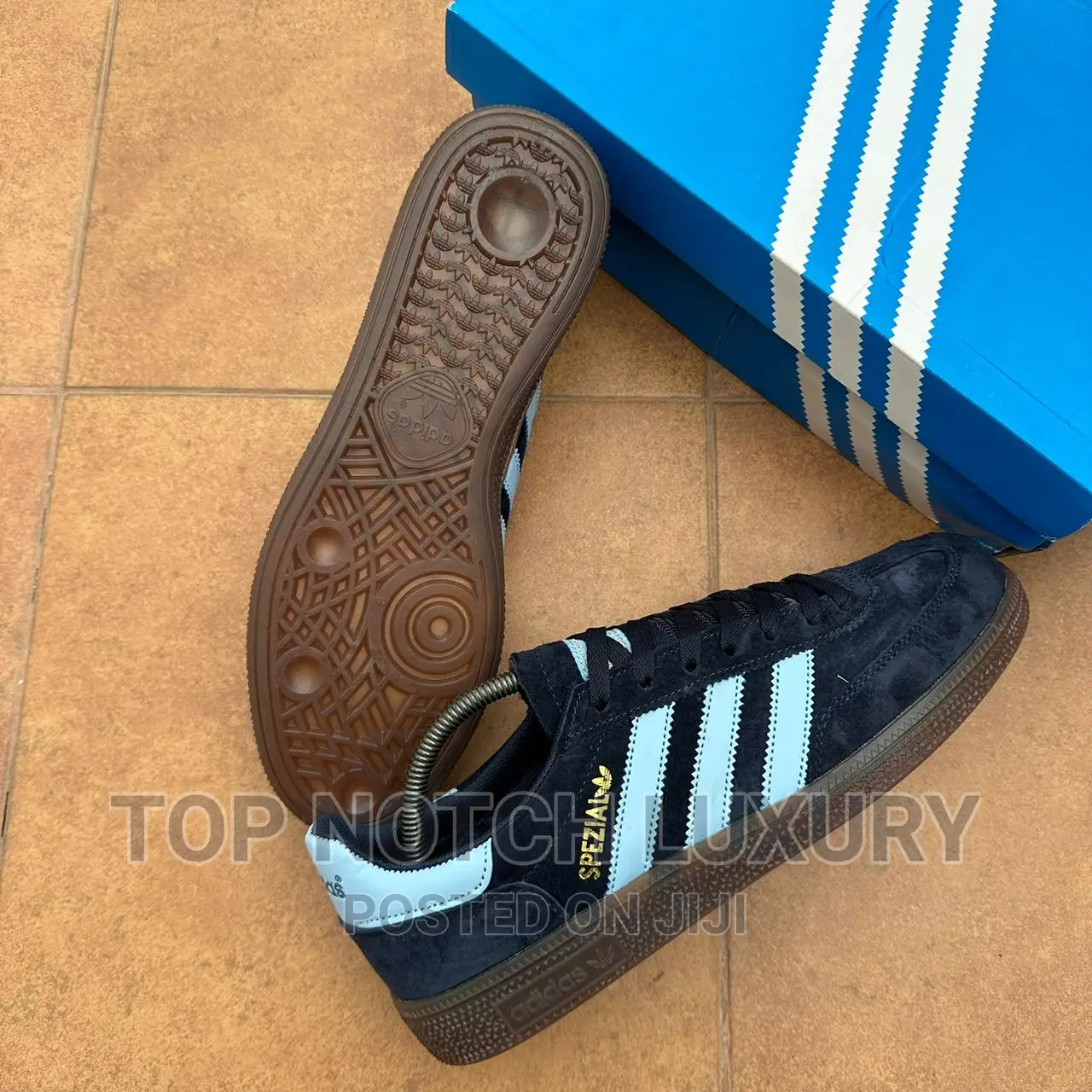 Origina Adidas Orginals Handball Spezialgum Sole Navy Unisex