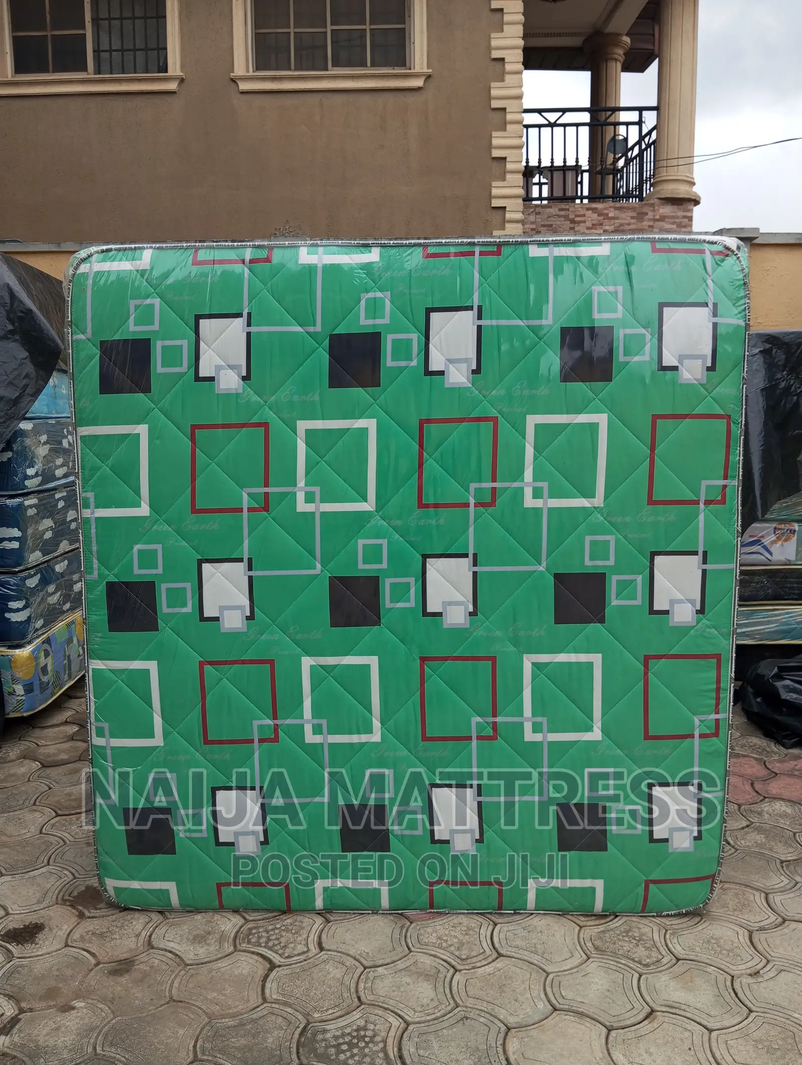 6ft by 6ft by 18 Semi Orthopaedic Mattress