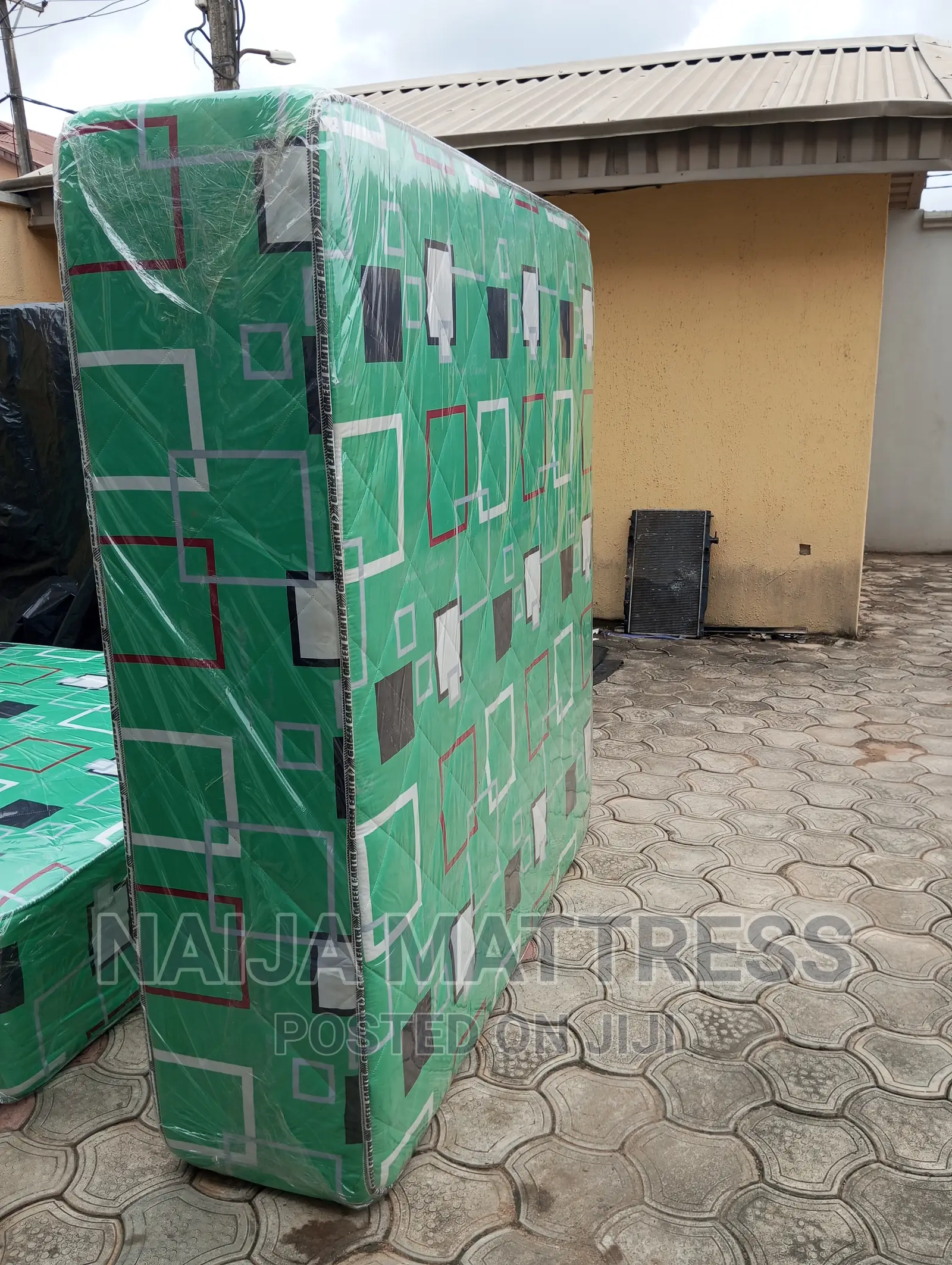 6ft by 6ft by 18 Semi Orthopaedic Mattress