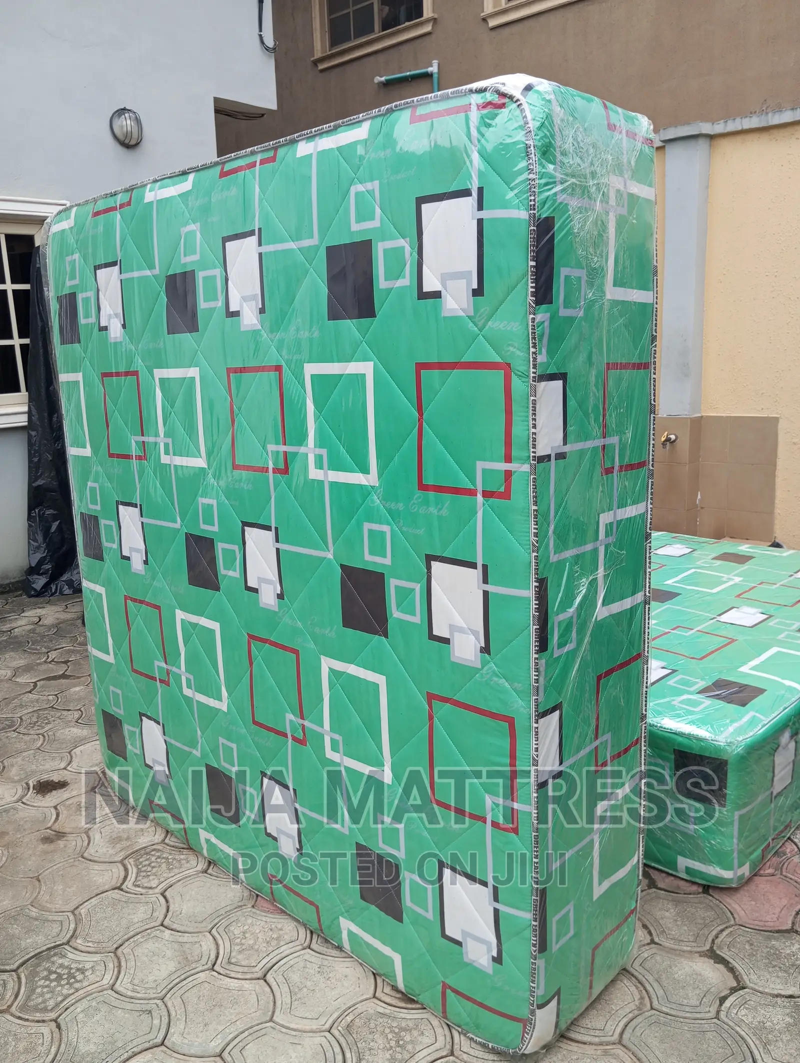 6ft by 6ft by 18 Semi Orthopaedic Mattress