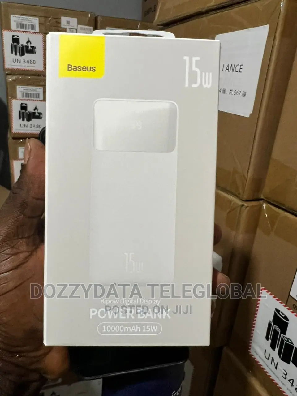 Baseus Power Bank Bipow Digital Display 10000mah 15W Black