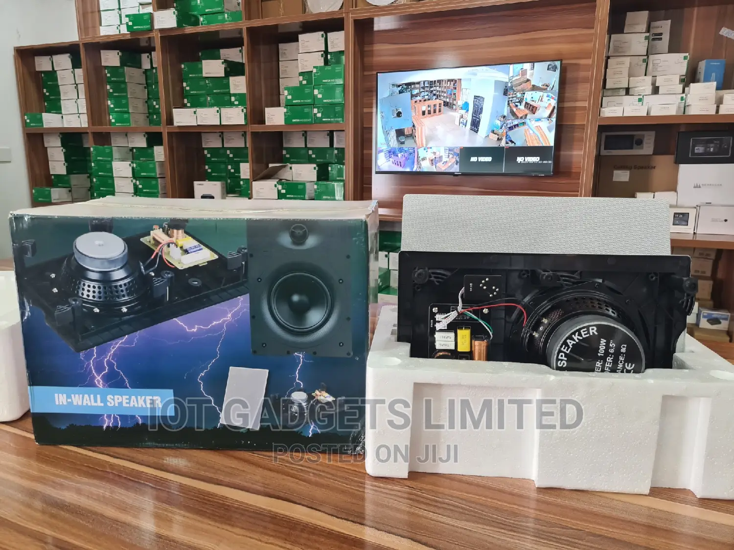 In Wall Cinema Speakers (A Pair)
