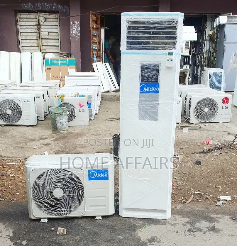 Midea 2hp Standing Ac Air Conditioner +Warranty (Pure White)