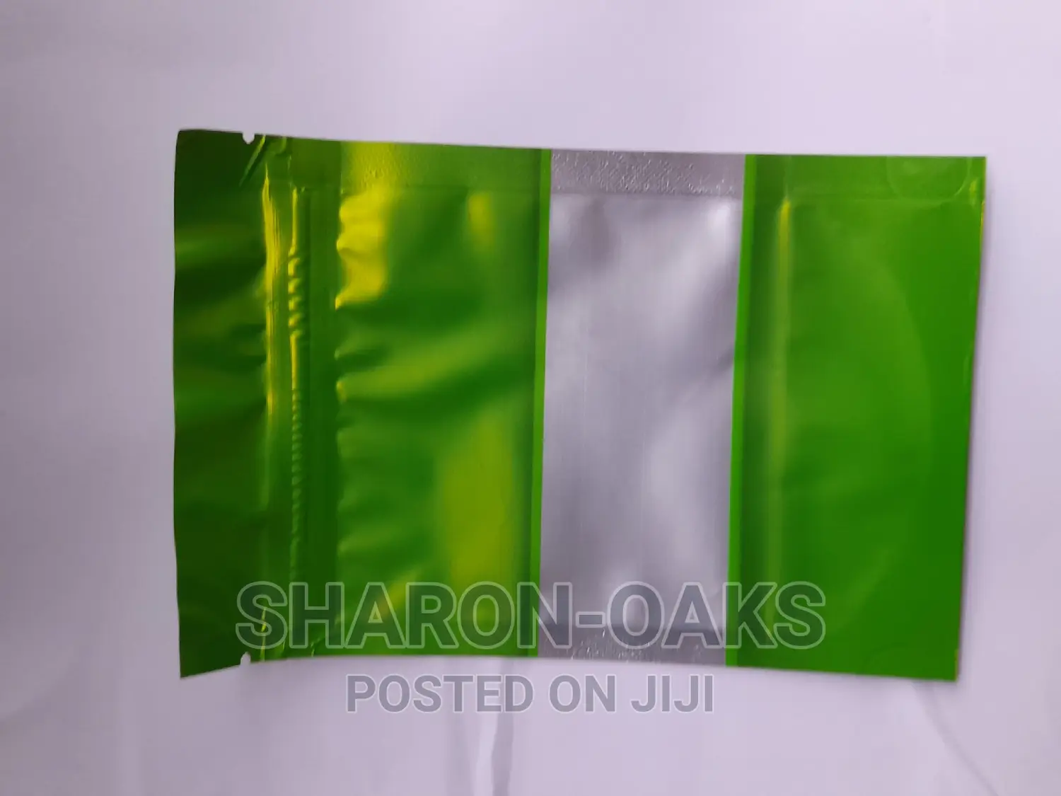 Green Matte Pouch 10x15cm - 50pcs