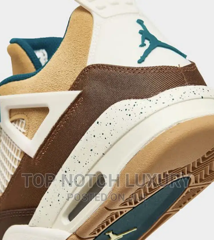 *Original Nike Air Jordan 4 Cacao Wow"*Men Women Sneakers