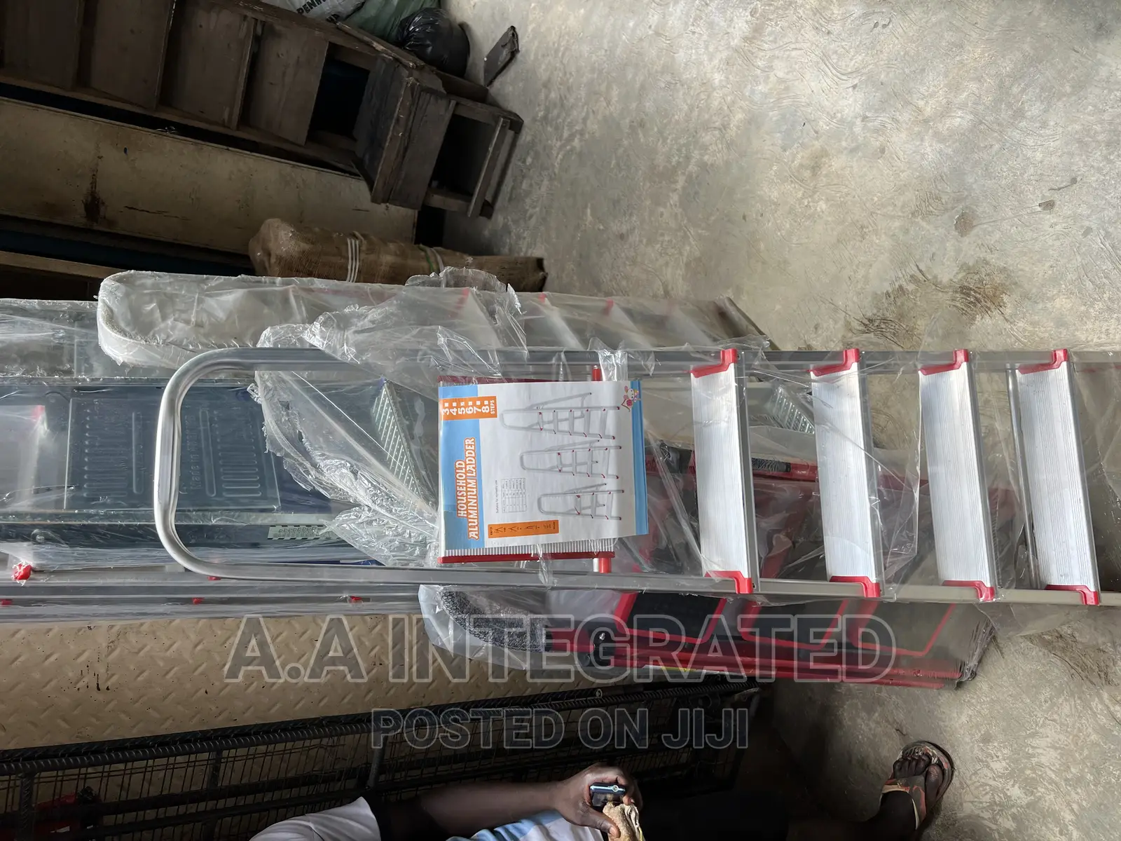 5 Steps Ladder Aluminum