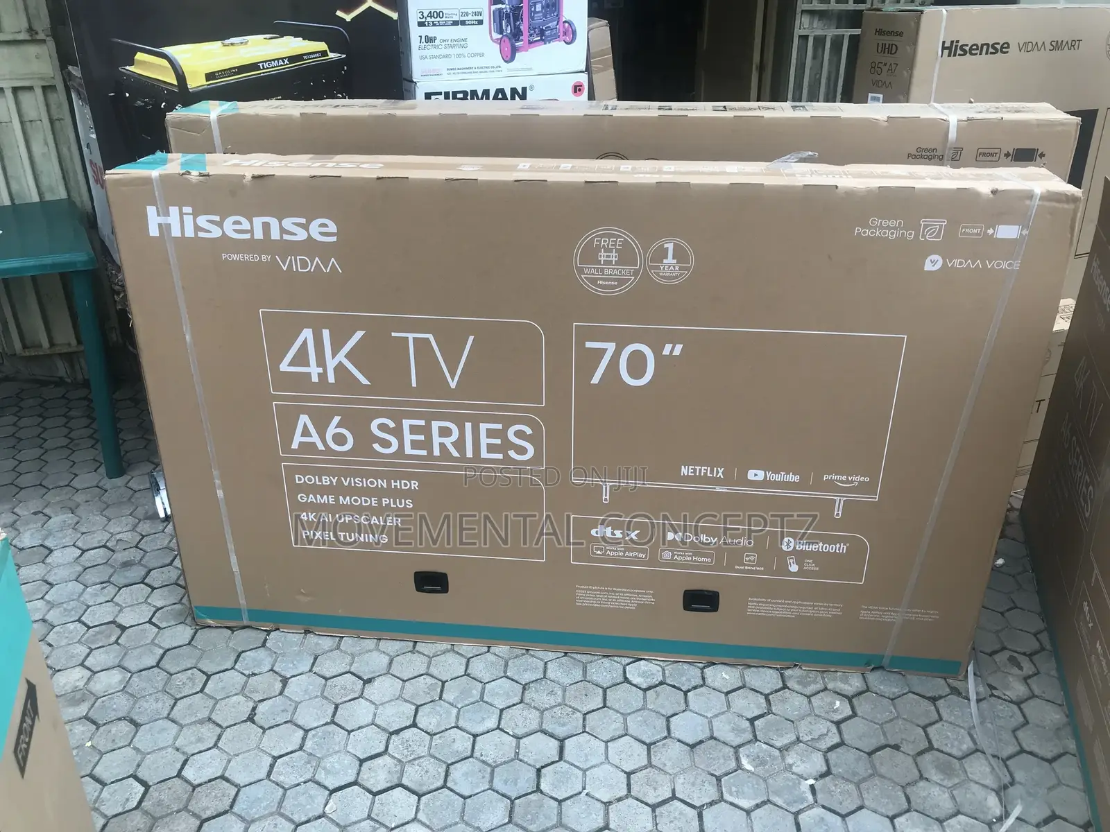 Hisense A6 Series 70’ Inches Smart TV