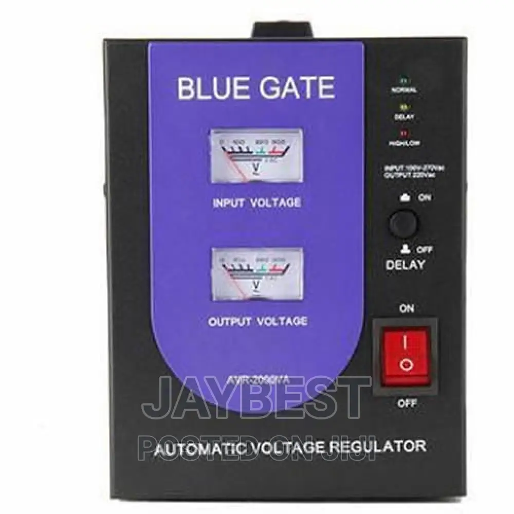 Bluegate Voltage Stabilizer Series – 2000va