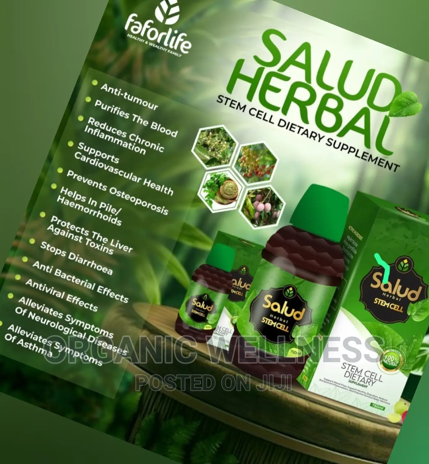 Faforon Salud For Anti Tumor And Anti Inflammatio Arthritis