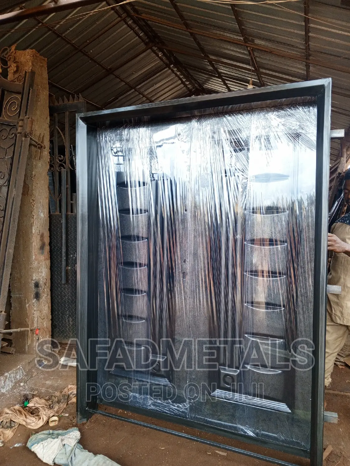 6ft Double Panel Doors