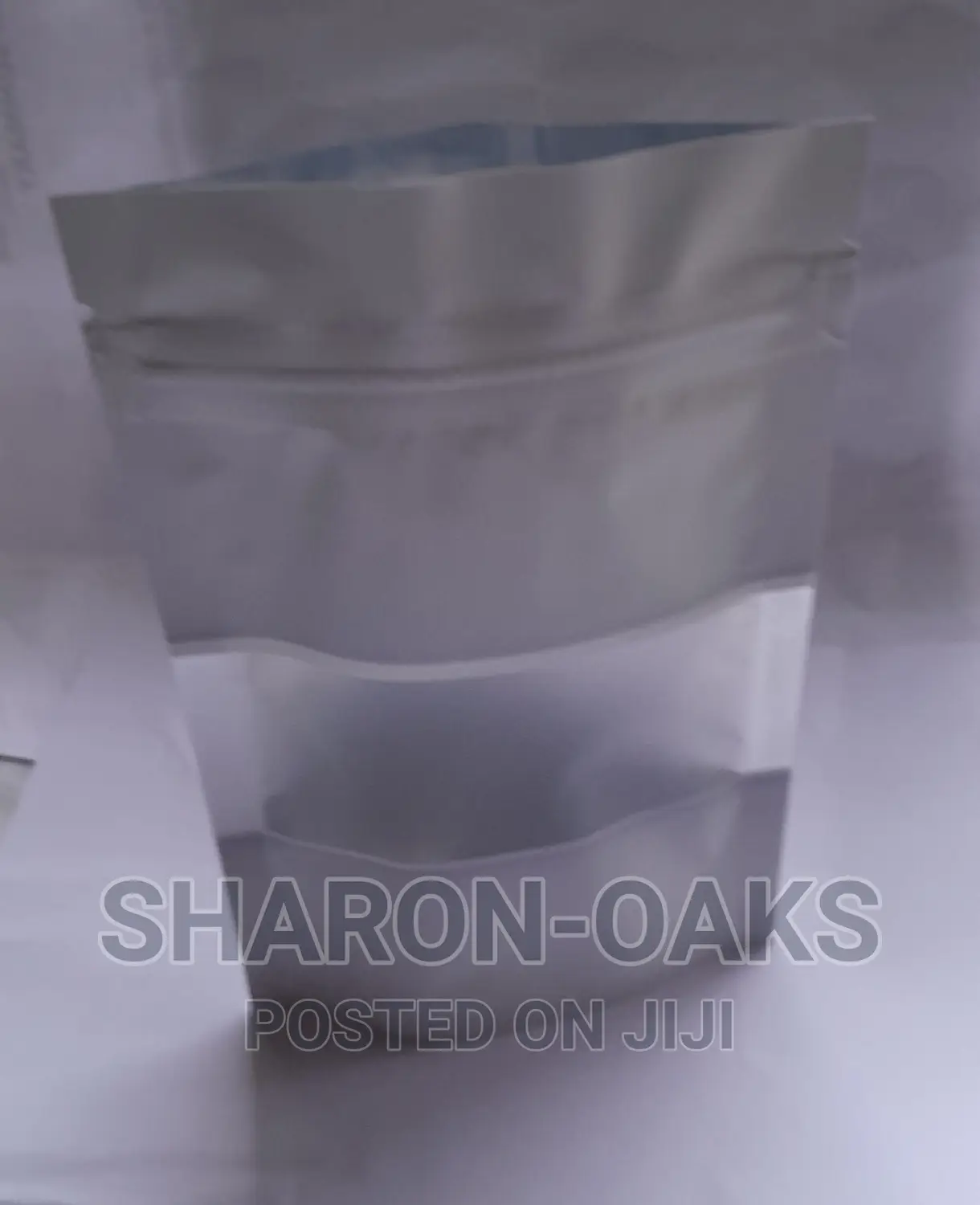 White Aluminum Pouch 10x15cm - 50pcs